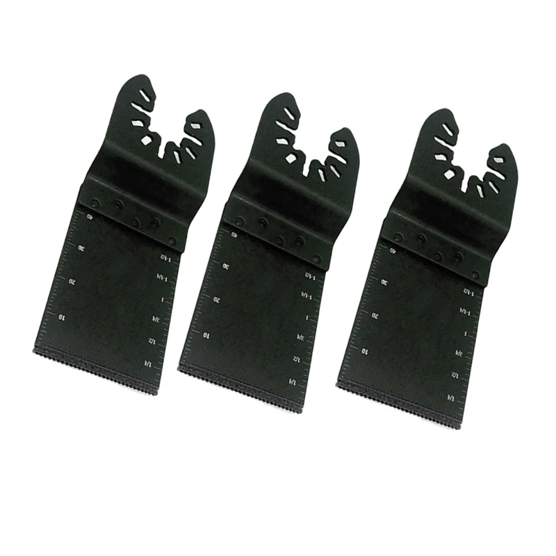 

3pcs Oscillating Tool Accessories 34mm HCS Plastic Wood Working Saw Blades Multi Function Saw Blades