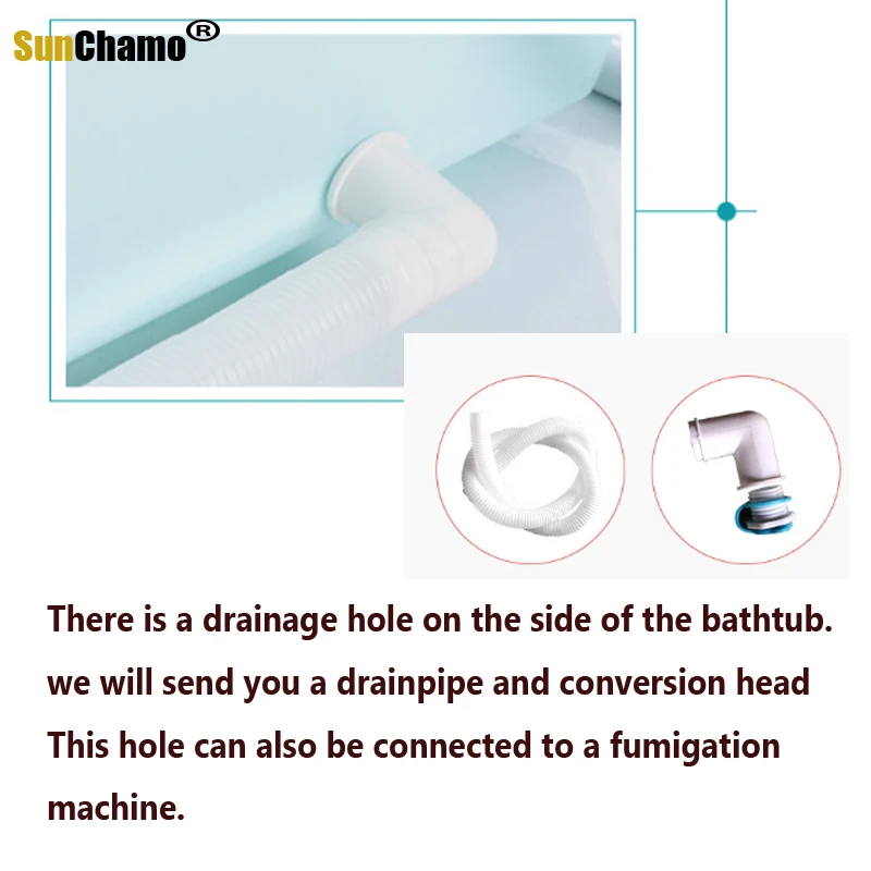 2021 удлиненная Складная портативная Изолированная ванна для взрослых надувная