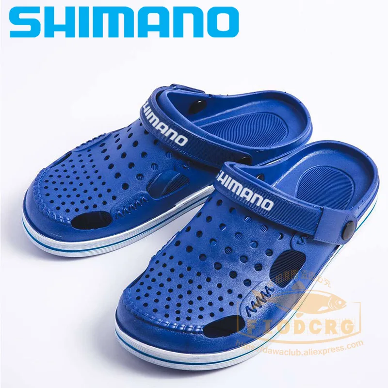 

SHINAMO Fishing Shoes Beach Sandals Camouflage Outdoor Shoes Light Weight Breathable Slipper Daiwa Men Summer Soft Water Shoes