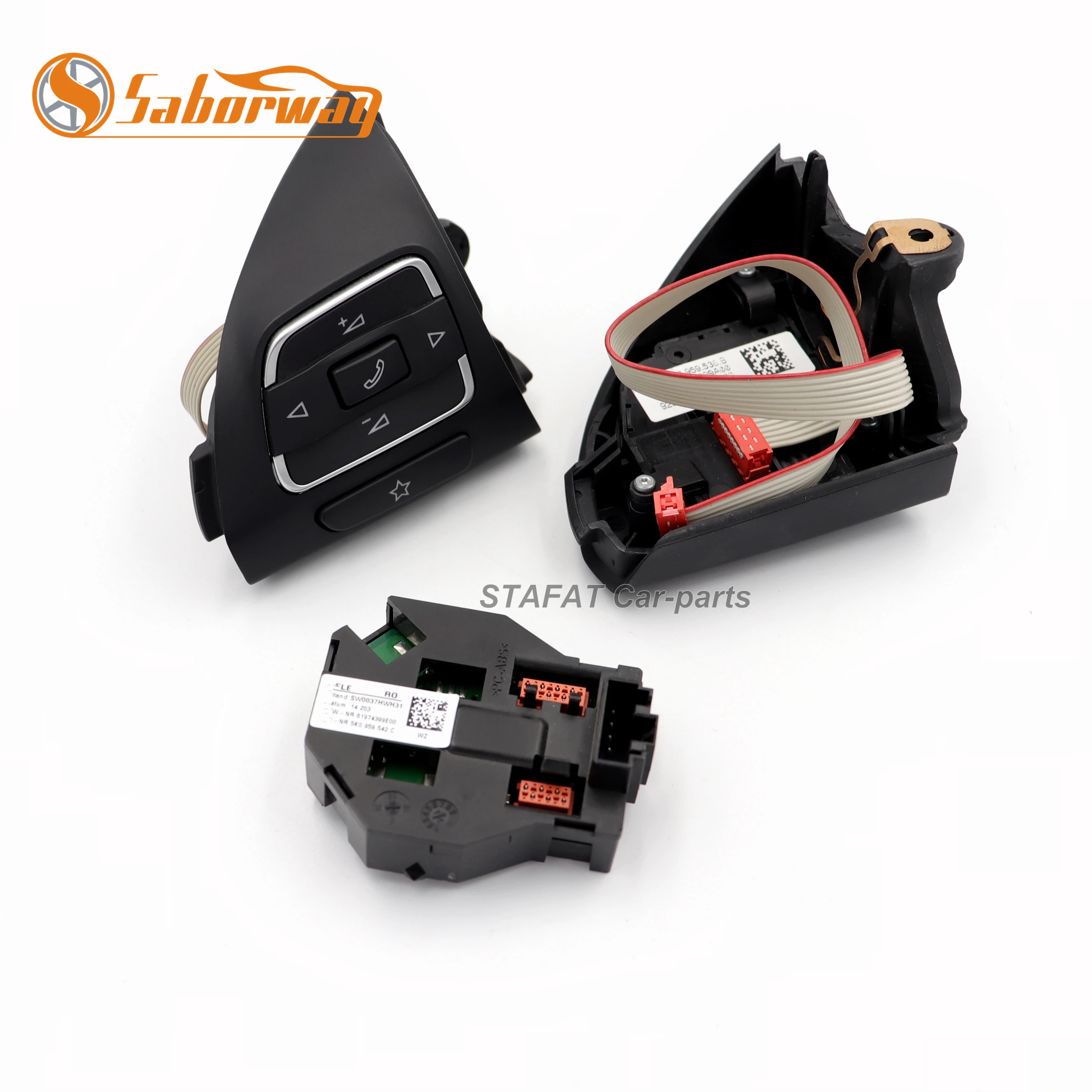 Многофункциональный переключатель и модуль управления для рулевого колеса Golf EOS