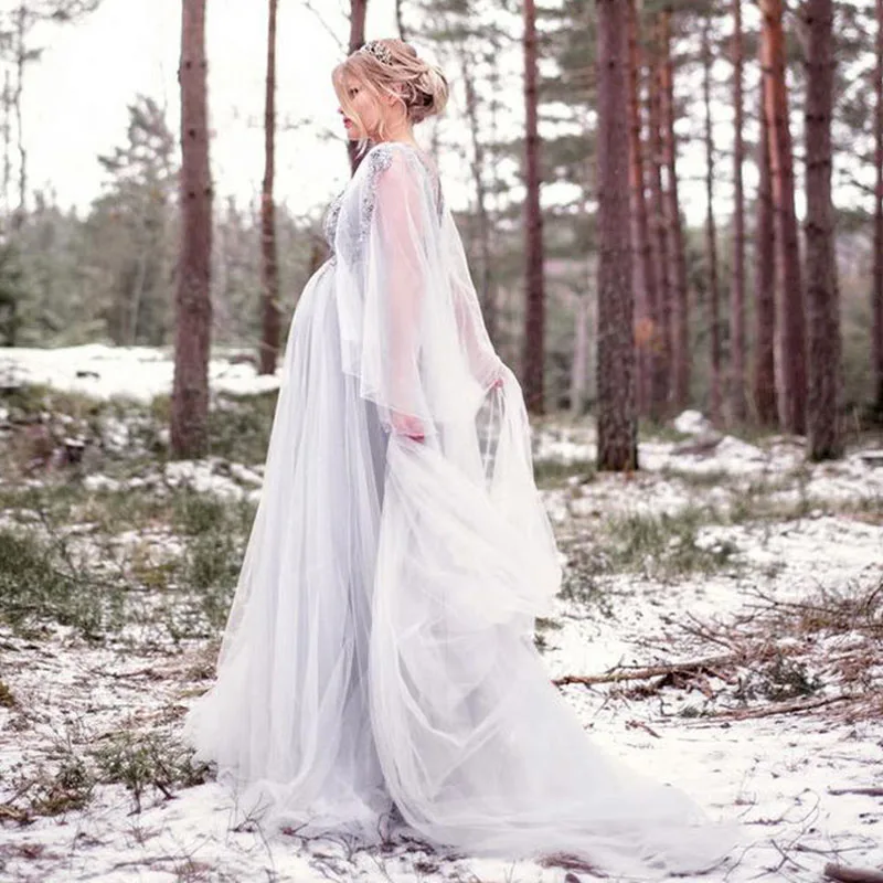 Eightree Свадебные платья для беременных платье принцессы длинное свадебное с