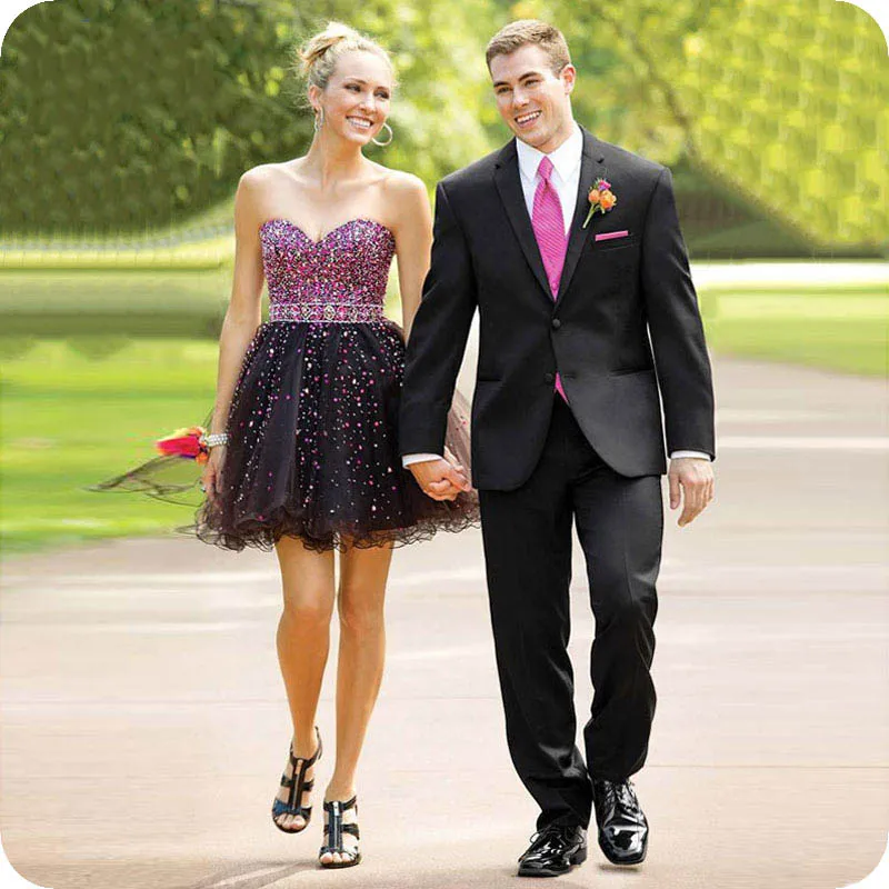 Черные мужские костюмы на заказ 2020 свадебный костюм Terno Masculino приталенный Homme Mariage