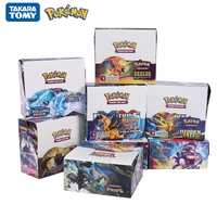 324pcsbox pokemon cards tcg swordshield sun moon evolutions english trading card game booster box collectible kid toys gift