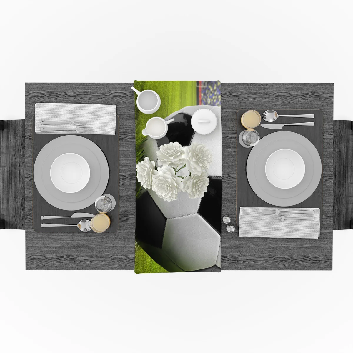 Футбольное поле растение трава спортивные настольные бегунки современный