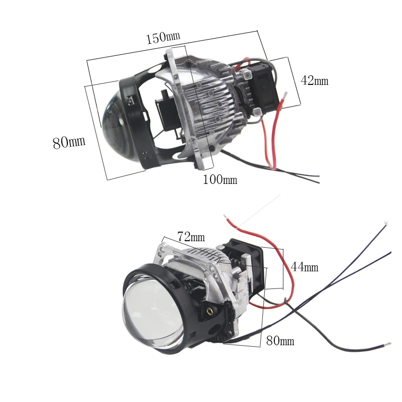 SHUOKE 3 0 дюйма Bi-led Bi-LED объектив проектора 9-16V 45W 6000K 7000Lm интеллектуальный дизайн
