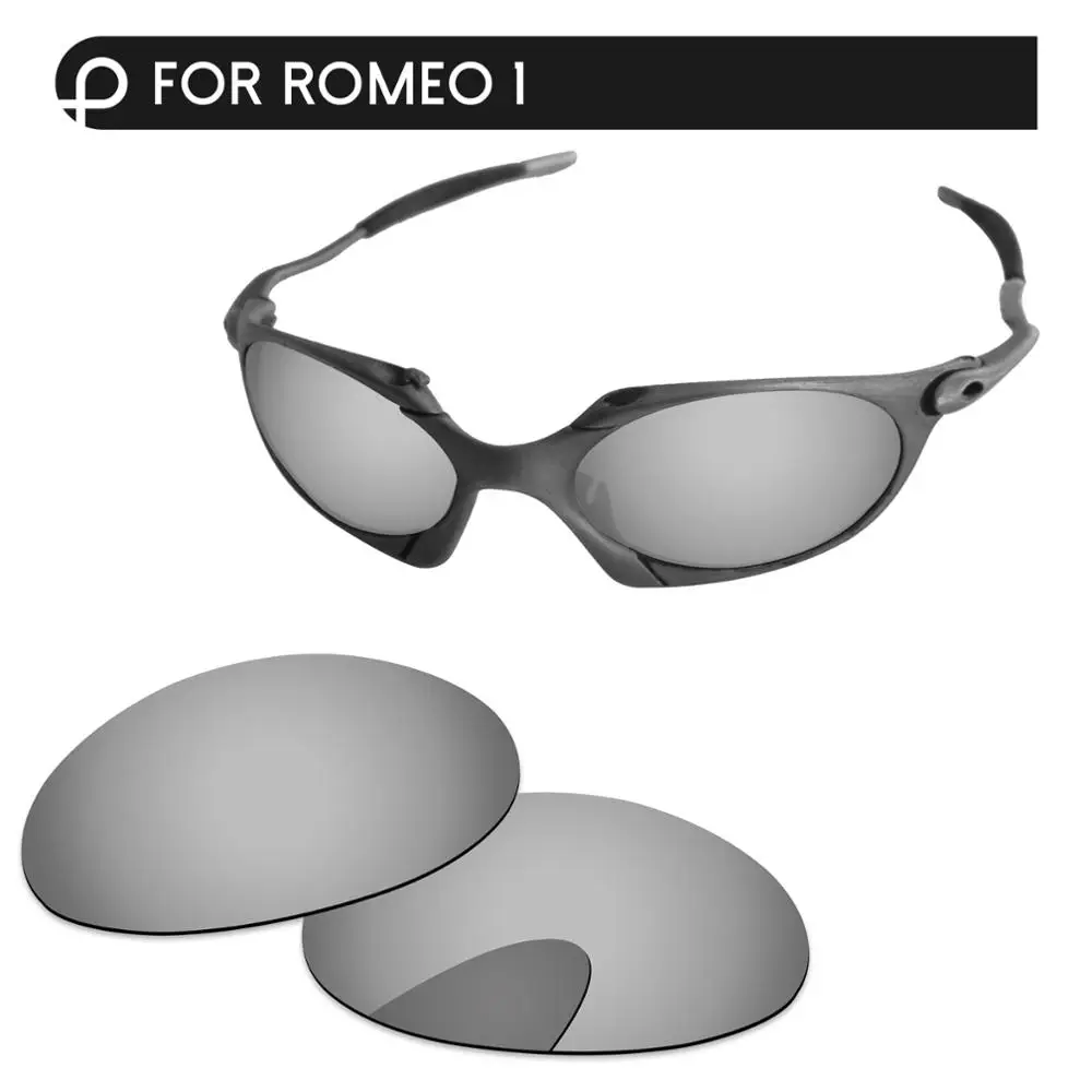 Поляризованные зеркальные линзы Papaviva хромированные и Серебристые Сменные для