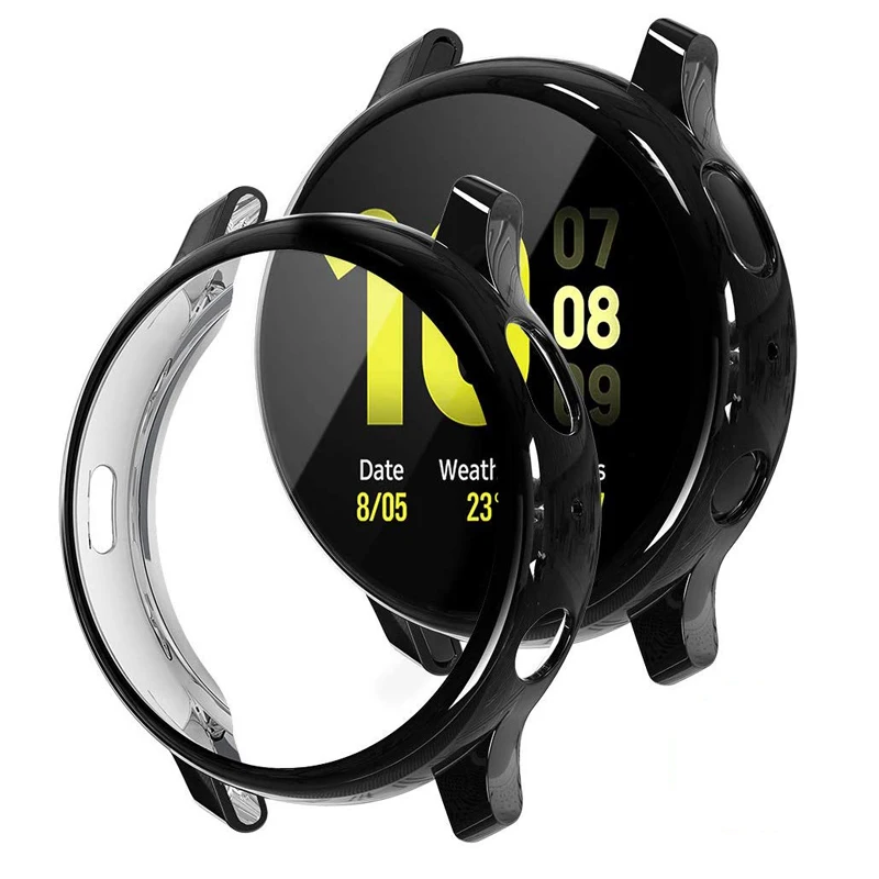 Мягкий чехол для Samsung galaxy watch active 2 44 мм 40 | Наручные часы