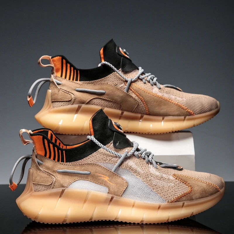 

2020 Men's Sport Shoes New Summer Running Shoes Mans Footwear Casual Breathable Non-slip Trainers Zapatillas Hombre Big Size 46