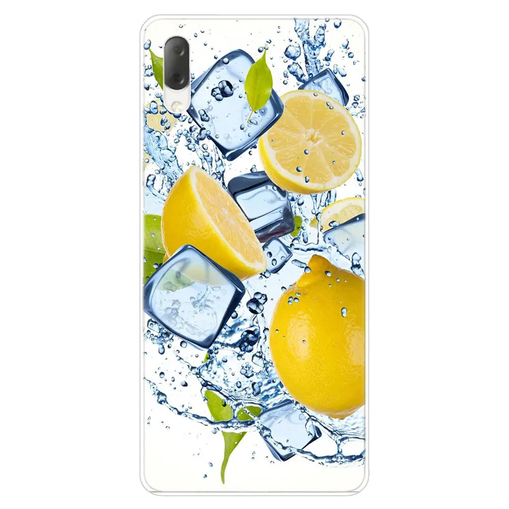 Фруктовый лимонный банановый жесткий чехол для Sony Xperia L1 L2 L3 X XA XA1 XA2 XA3 ультра 10 плюс E5 XZ XZ1 XZ2 компактный XZ3 XZ5 2 20 крышка
