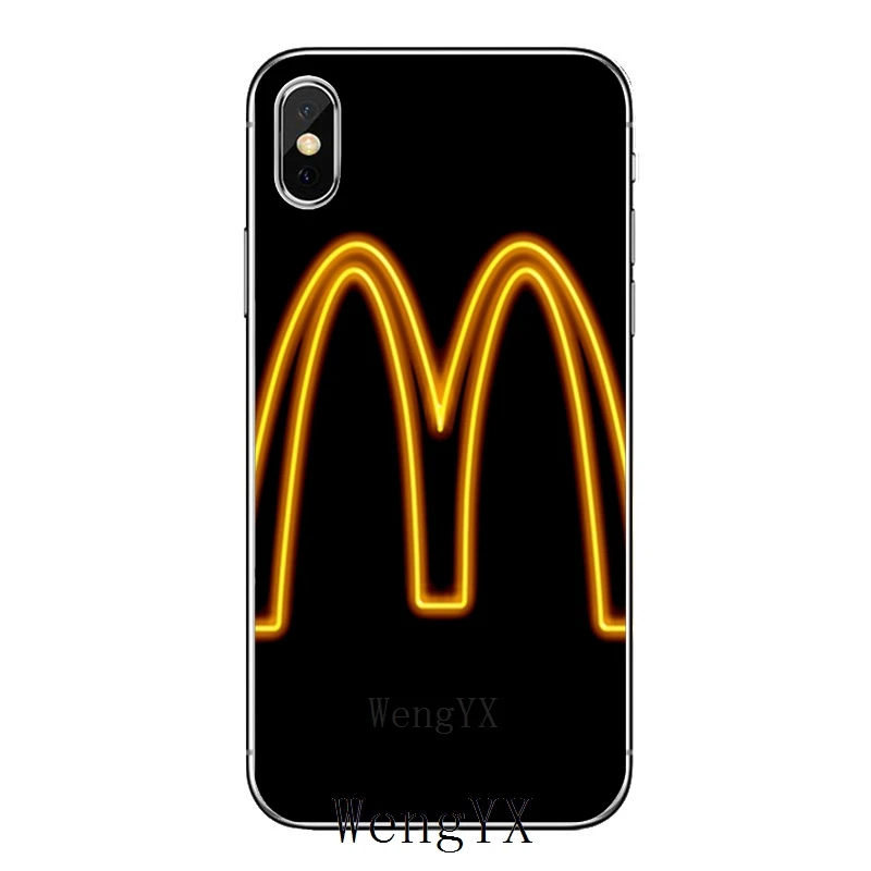 Чехол для iPhone 11 Pro XS Max XR X 8 7 6 6S Plus 5 5S SE Mcdonalds мягкий чехол - Цвет: Mcdonalds-A-08
