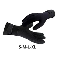 5mm warm wear resistant double lined diving surf anti slip stab resistant flexible diving gloves for water sports adults women