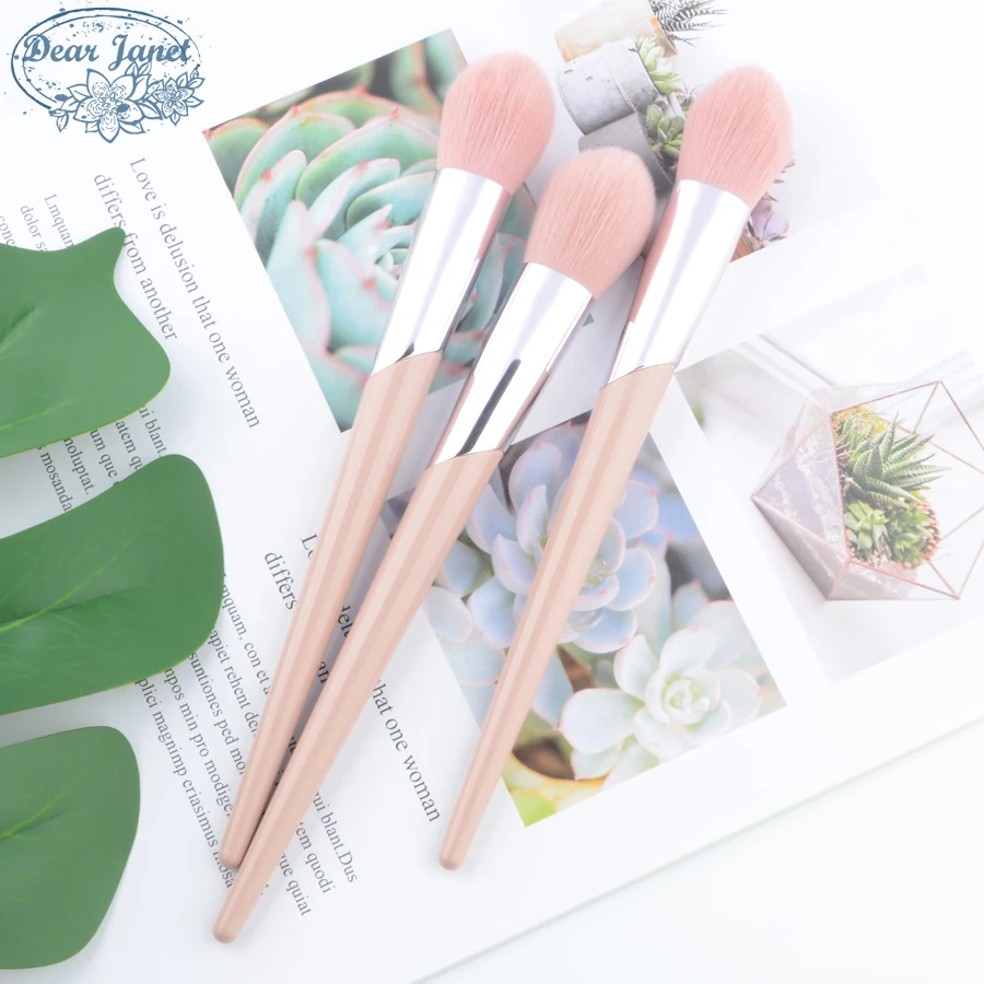 1 шт. розовый набор для макияжа кисть пудры Контурные румяна макияж кисти меньше