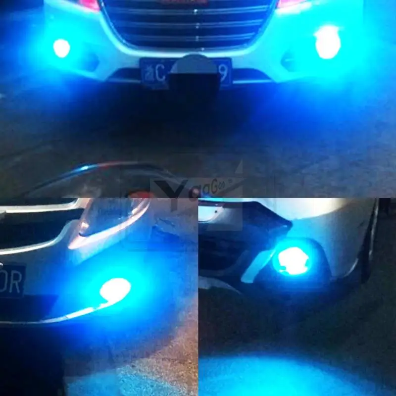 YaaGoo светодиодный фонарь для вождения автомобиля H8 H11 33SMD высокой мощности светло-голубой противотуманный фонарь