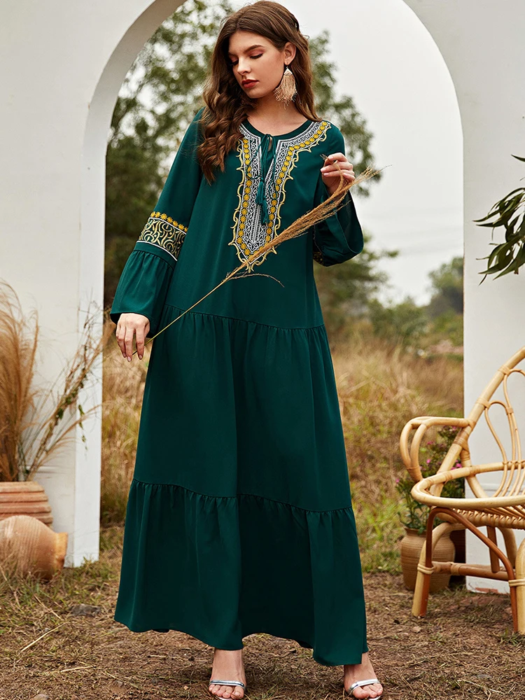 Abaya Дубай, Турция исламский арабский мусульманский хиджаб длинное платье арабское длинное женское платье длинное платье для женщин Vestido Long