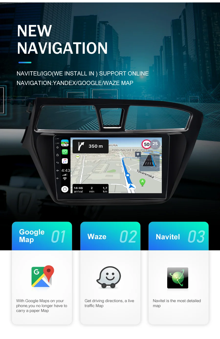 Ips 4G ram Android 9,0 автомобильный стерео радио плеер для hyundai I20- gps навигация Авто wifi FM аудио Bluetooth Мультимедиа
