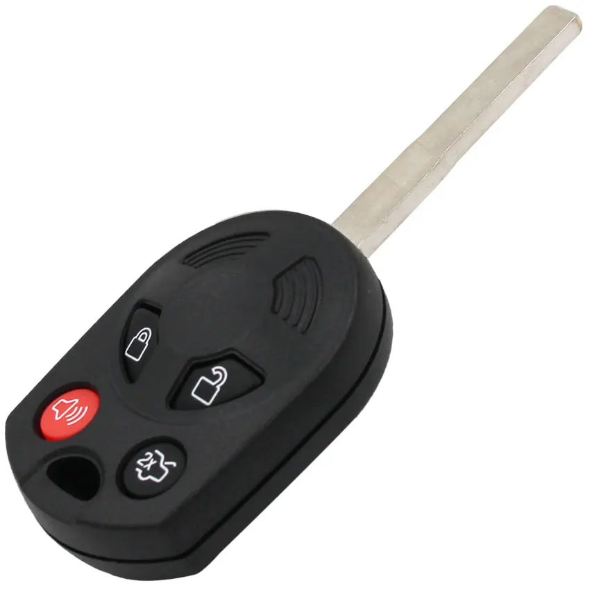 4 кнопочный дистанционный ключ оболочка для ключа чехол Ford C max Escape Focus Transit Connect uncut