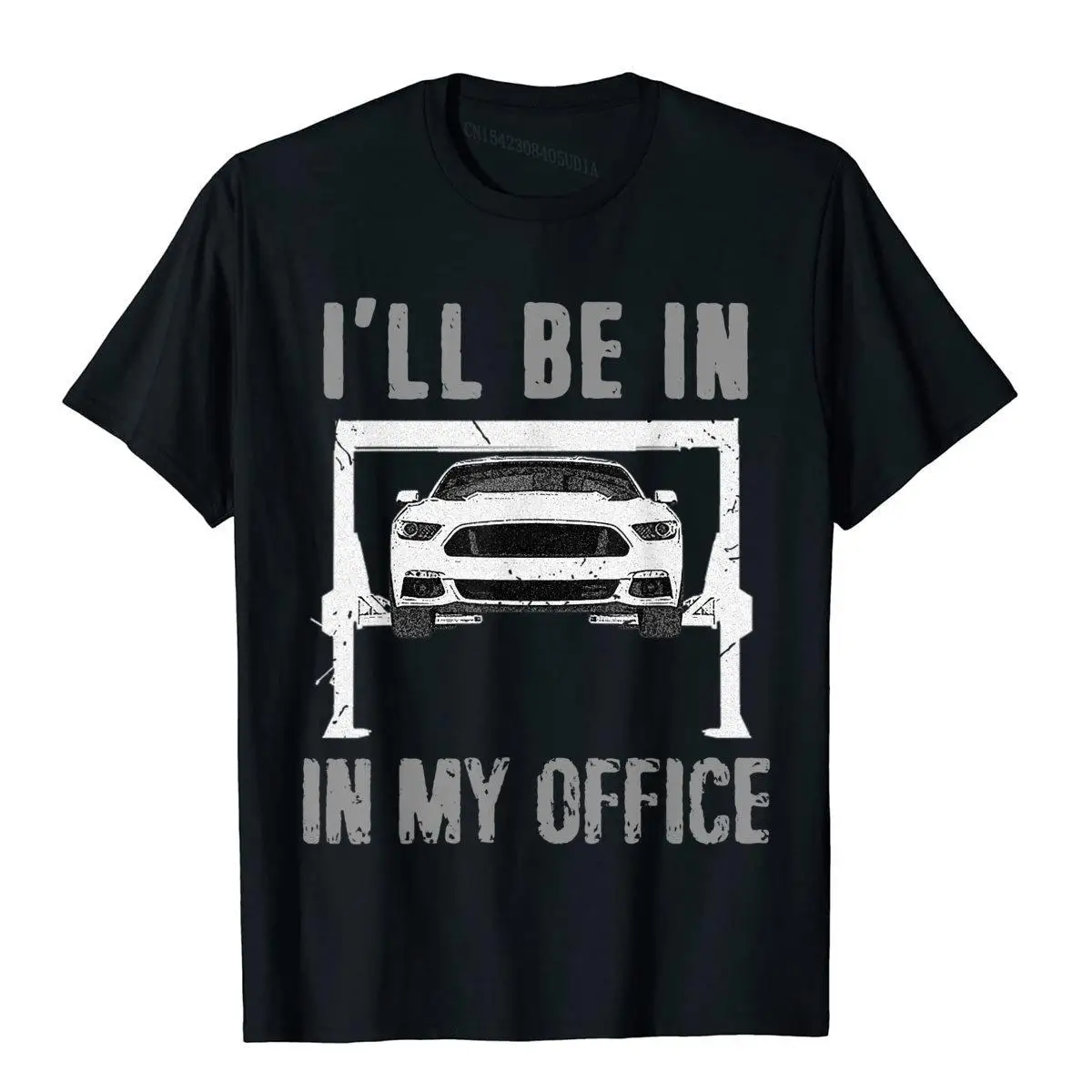 

Garage Is My Office T-Shirt Mechanic Gift Car Mechanics Tee High StreetMilitary Tops Tees Cute Cotton Men's T Shirts