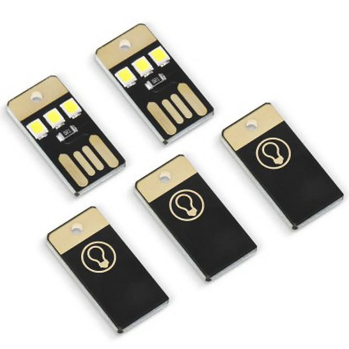 1 шт. 5 шт./партия пластиковые лампы белый теплый ночной Светильник s светодиодный