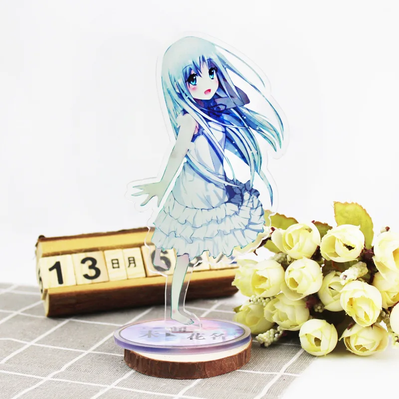 Обувь для косплея Аниме Anohana Хонма Meiko Menma Yadomi Jinta Косплэй фигурка на акриловой