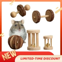 pet hamster rabbit guinea pig parrot playing birds molar small toy pet supplies toy apple branch wooden wood