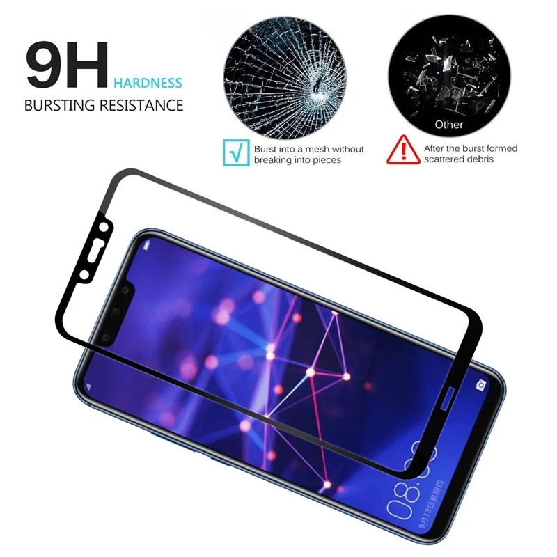 Для huawei mate 20 pro Чехол для huawei mate 20 lite 10 20X5G Y5 Y6 Y9 Prime чехол из закаленного стекла защита для экрана камеры