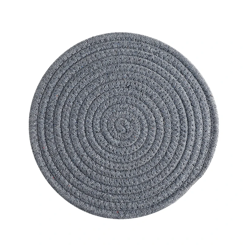 30x30 см татами коврик для еды круглая подушка чашки предотвращения нагрева