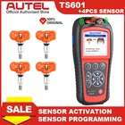 TPMS Relearn ИНСТРУМЕНТ Autel MaxiTPMS TS601 4 шт. 433 315 МГц mx-сенсор OBD2 считыватель кодов с полными функциями TPMS Программирование датчика