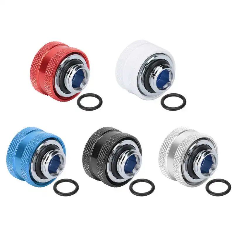 Быстроразъемный соединитель G1/4 фитинги с внешней резьбой для компьютера жесткая