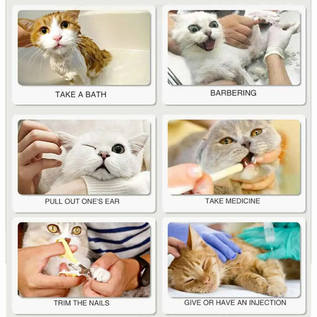 Anti-biting Bath Washing Cat Claw Cover Cut Nails Foot Pet Paw Protector for Anti-Scratch Shoes Boots | Дом и сад