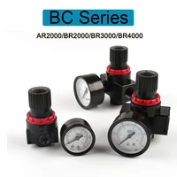ar2000br2000br3000br4000 pneumatic air compressor pressure regulator reductiontreatment units valve gauge fitting