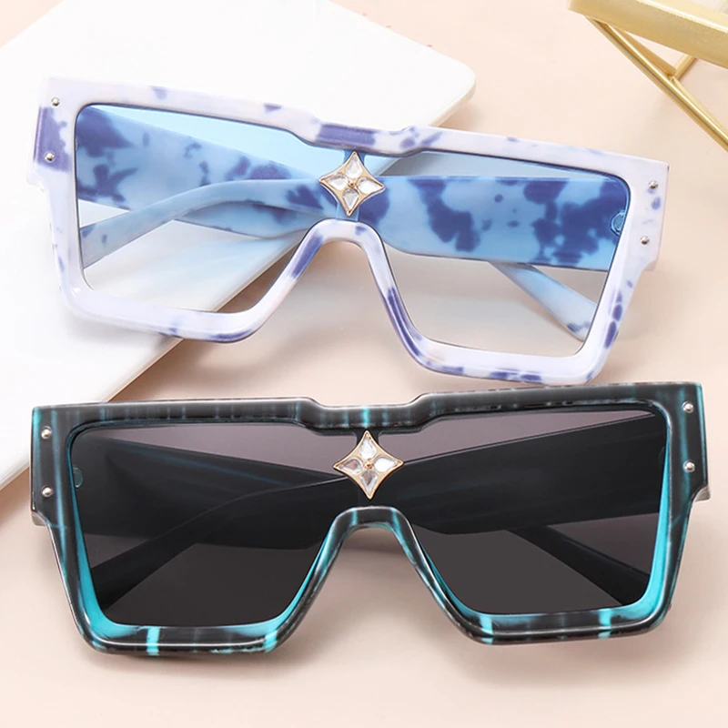 

2021 Luxury Brand Design Diamond Studded Sunglasses Women Ladies Sun Glasses Square Eyewear Female Travel Driving Shades Gafas