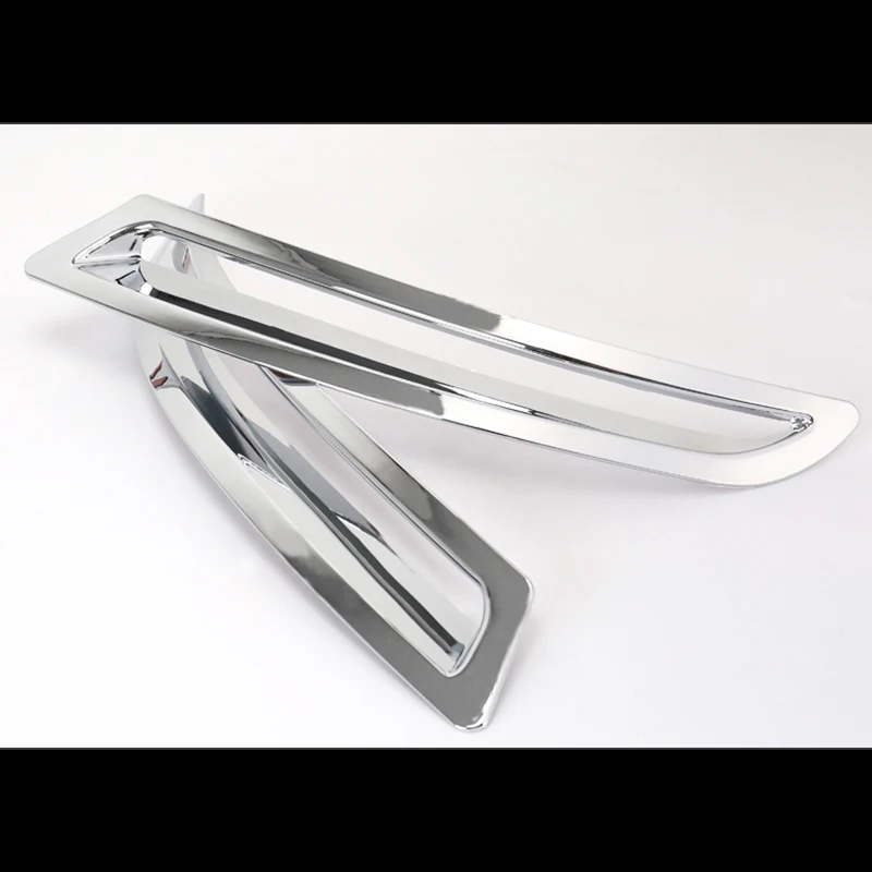 ABS Chrome For Tiguan 2010 2011 2012 2013 2014 2015 Accessories Auto Rear Fog Lampshade Foglight Cover Trim Car Styling 2Pcs | Автомобили