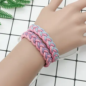 Bohemia Ethnic Bracelet Handmade Rope Woven 6
