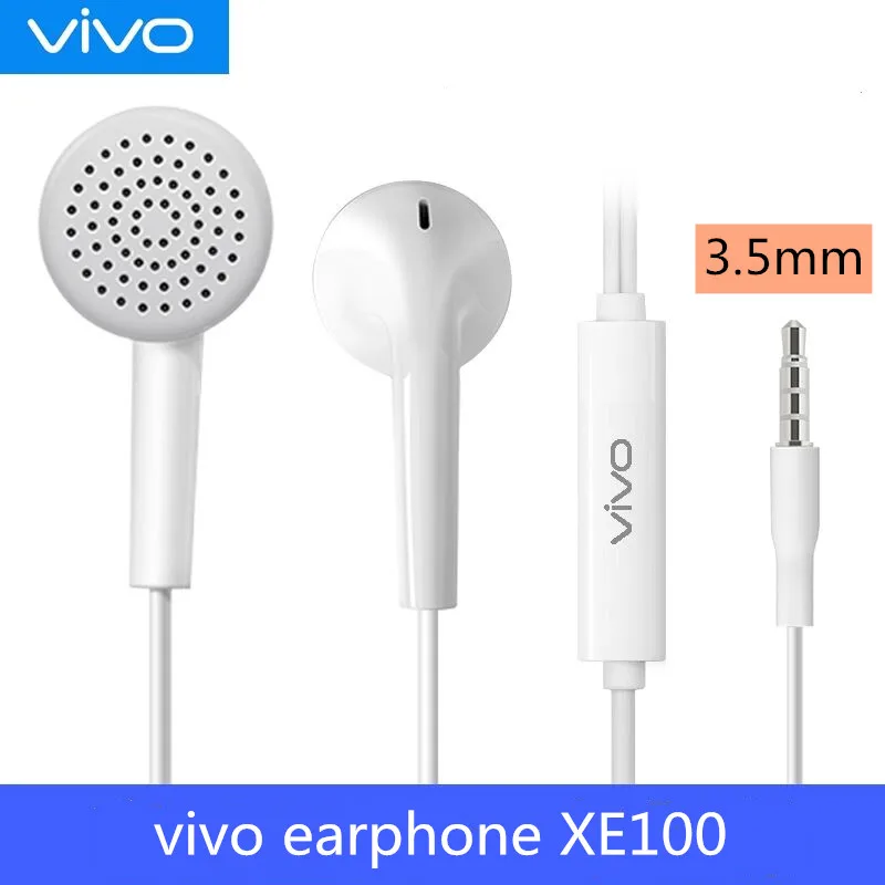 Проводные Внутриканальные наушники ViVO XE100, с проводным управлением и управлением одной кнопкой, с трехчастотным выравниванием, для Vivo, Oppo, Xiaomi, Huawei