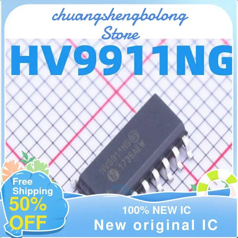 

10-200PCS HV9911NG HV9911NG-G SOP16 New original IC