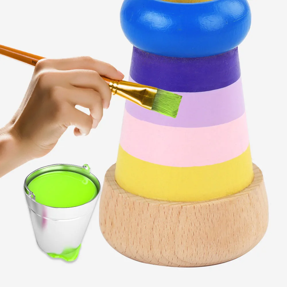 multicolor Мини-Деревянный калейдоскоп, развивающие игрушки для детей, новинка, волшебные пчелиные глаза, эффект многоугольной призмы, Монтессори, подарки для мальчиков и девочек - Цвет: multicolor
