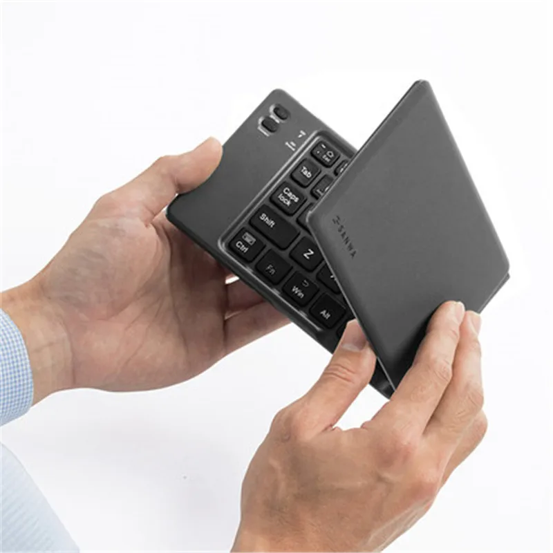 

SANWA folding wireless bluetooth keyboard ipad phablet PC for portable mini