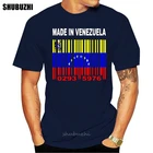 Сделанная в Венесуэле футболка с флагом венесуэльского Каракаса с номерами штрих-кодов на заказ хлопковая Футболка мужская летняя модная футболка европейский размер