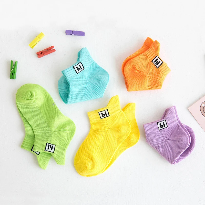 C191 детские носки для мальчиков тонкие подростковые дизайнерские весны и лета