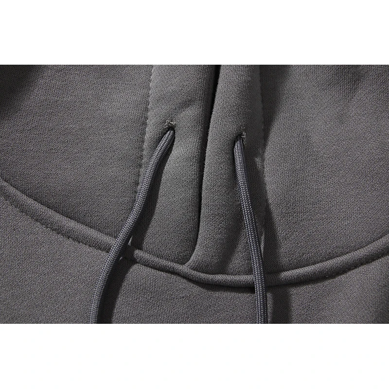 Толстовка Kanye West с принтом граффити и надписью плюс бархатный свитшот для мужчин