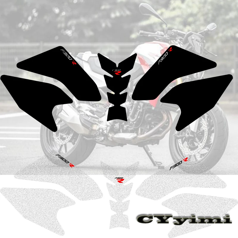 

Накладка на бак для BMW F900R F 900R F 900 R 2020-2021, мотоциклетная накладка на топливный бак, наколенник, захват, наклейки против царапин