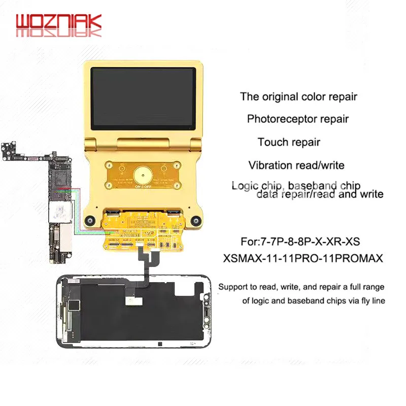 Программатор WL PRO 8000 NAND для IPHONE 4 5 6 7 8 PLUS X 11 PROMAX Фоточувствительный аккумулятор
