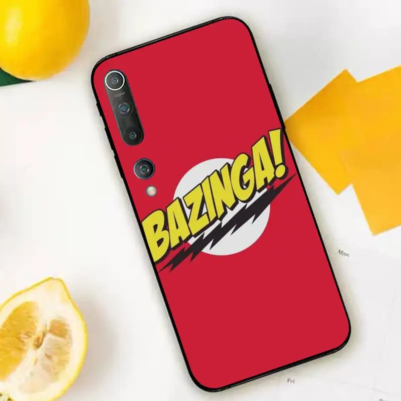 TOPLBPCS Bazinga Теория Большого Взрыва ТВ шоу чехол для телефона Xiaomi mi 5 6 plus 6x8 8se 8lite 9 9se
