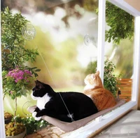 1pc cute pet hanging beds bearing 20kg cat sunny window seat mount pet cat hammock comfortable cat pet bed shelf seat beds