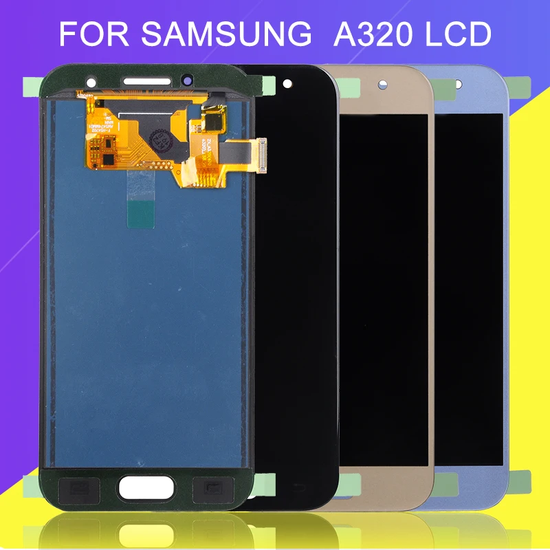 Catteny A320F дисплей для samsung Galaxy A3 ЖК-дисплей кодирующий преобразователь сенсорного экрана в сборе Замена A320 Lcd+ инструмент