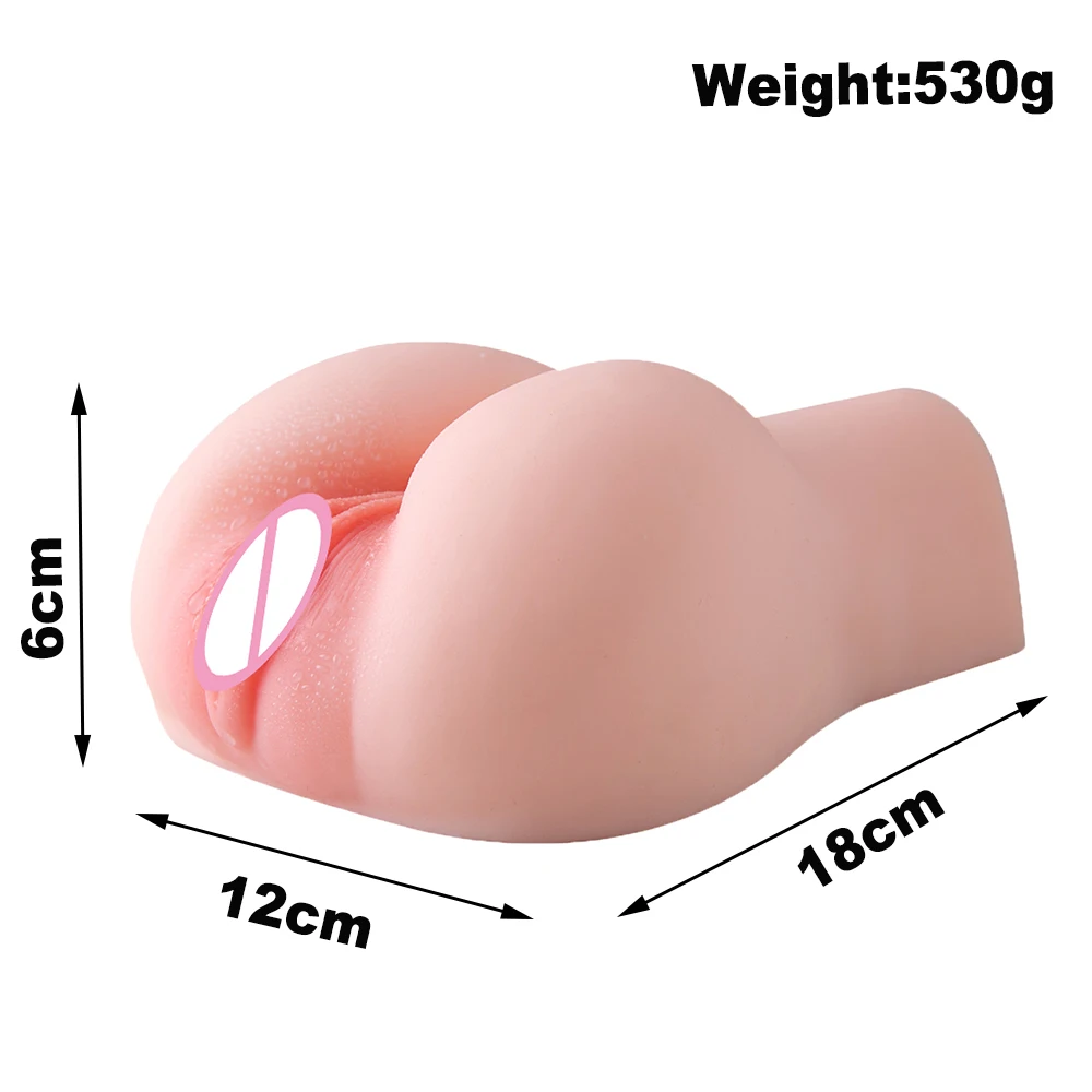 Анальный Мужской мастурбатор с двойными отверстиями из вагины интимные игрушки