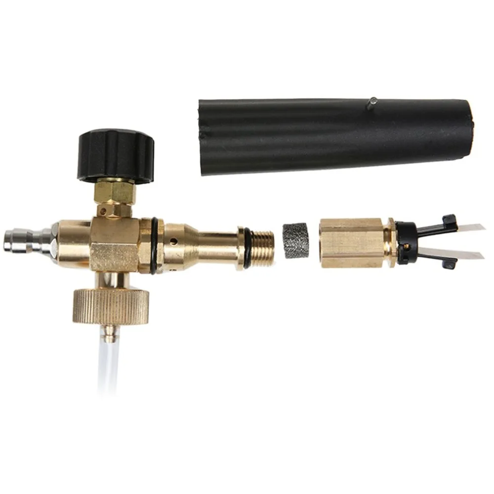 Новая полезная Снежная пена Лэнс Мойка под давлением мыльница пистолет с