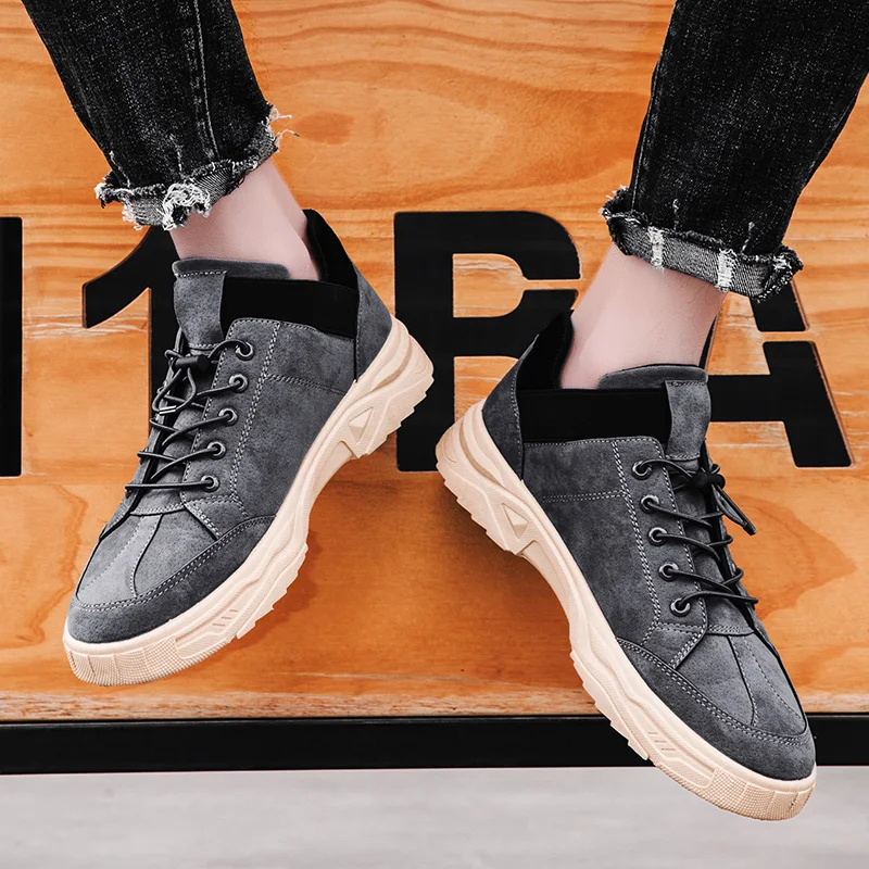 

shoe for man Fashion informales leather casuales causal casual on sneaker leisure slip breathable sneakers fashion sport white