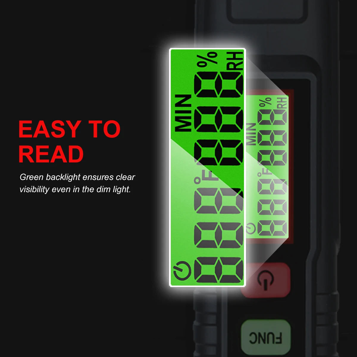 HABOTEST HT62 4-in-1 Digital Psychrometer Portable Thermo-Hygrometer Mini Temperature and Humidity Meter Pen with Dew Point | Инструменты