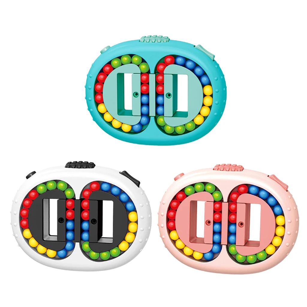 

Bean Cube Toys Rotating Decompression Beads Cube Children's Puzzle Special Needs Cube Ball Game Creative Toys